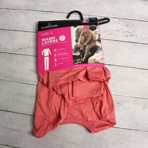 Cuddl Duds Girl's Base Layer Set Size XL 14 16 Long Sleeve Warm